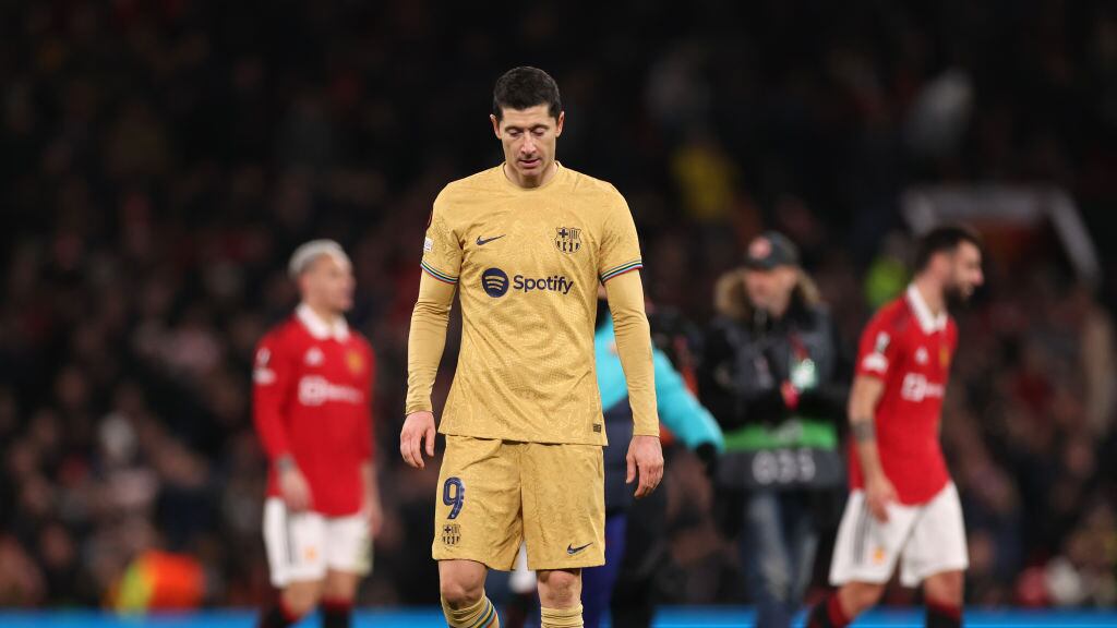 Robert Lewandowski es el máximo anotador del Barcelona en la actual temporada.