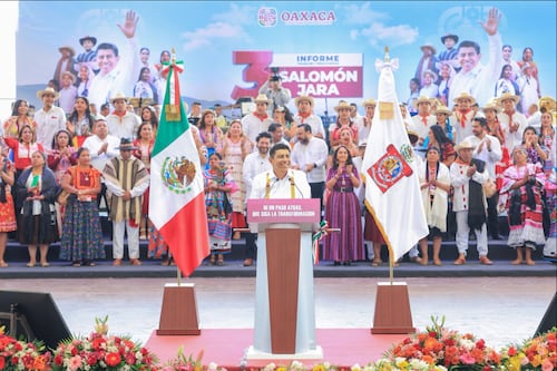 Gobernador de Oaxaca lanza 20 compromisos clave para consolidar la transformación del estado