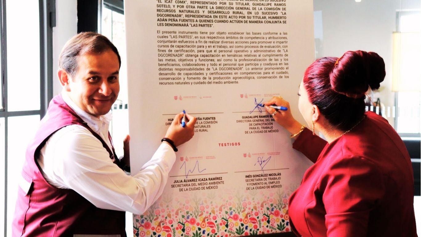 Capacitación forestal en CDMX