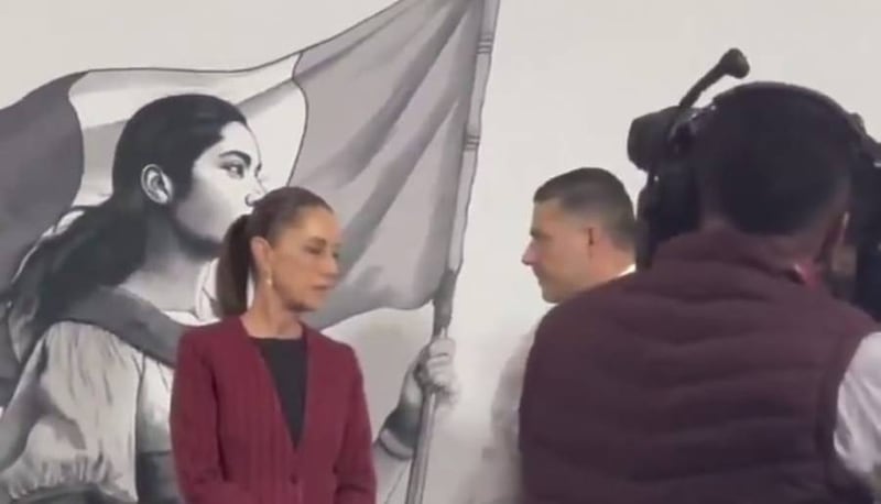 Claudia Sheinbaum y Omar García