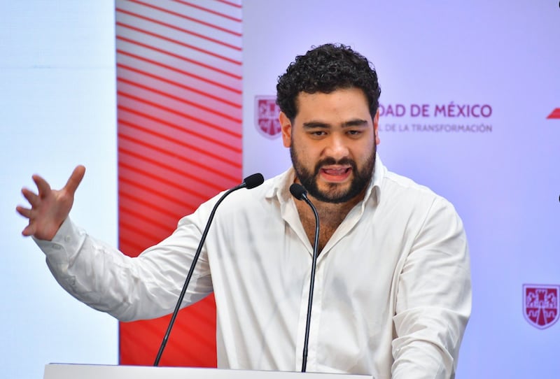 Juan Pablo de Botton, secretario de Administración y Finanzas de la CDMX (Foto: @JPDeBotton)