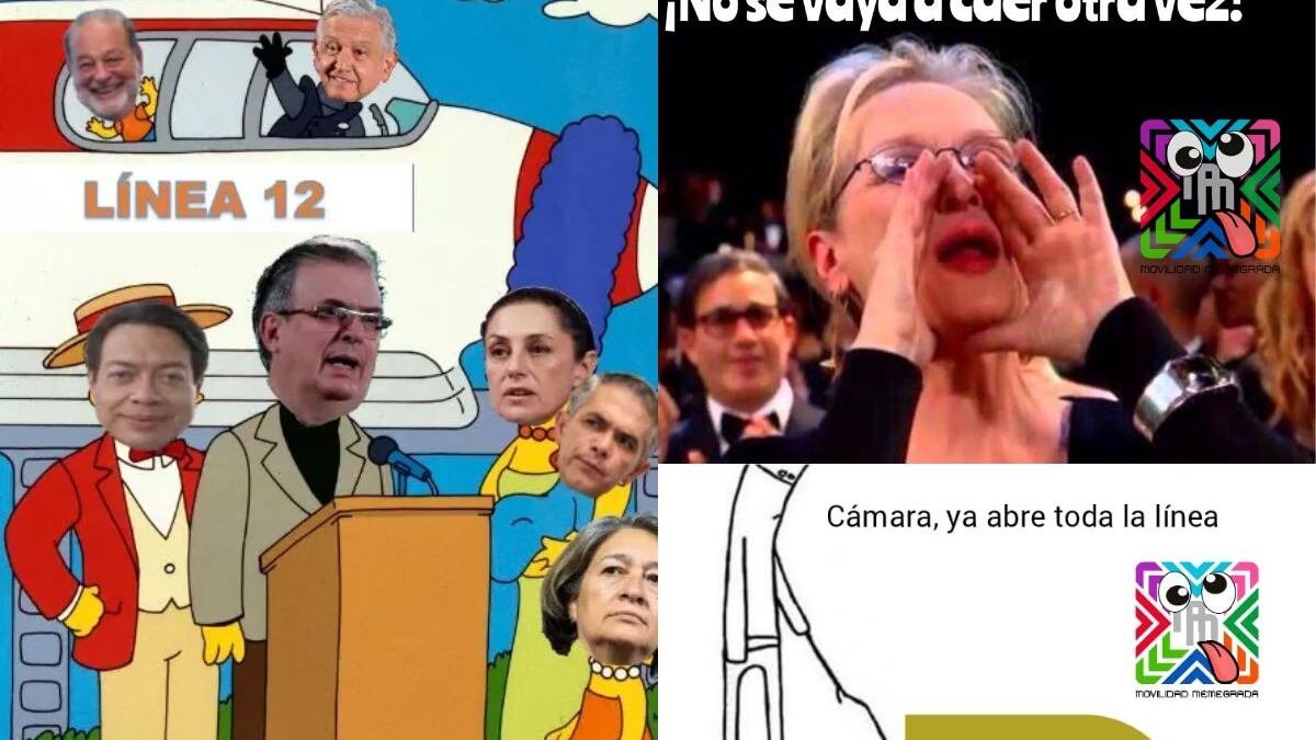 Los mejores memes por la reapertura de la línea 12 del Metro.
