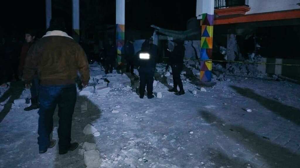 Se registraron al menos 25 lesionados en en la explosión. (Especial)