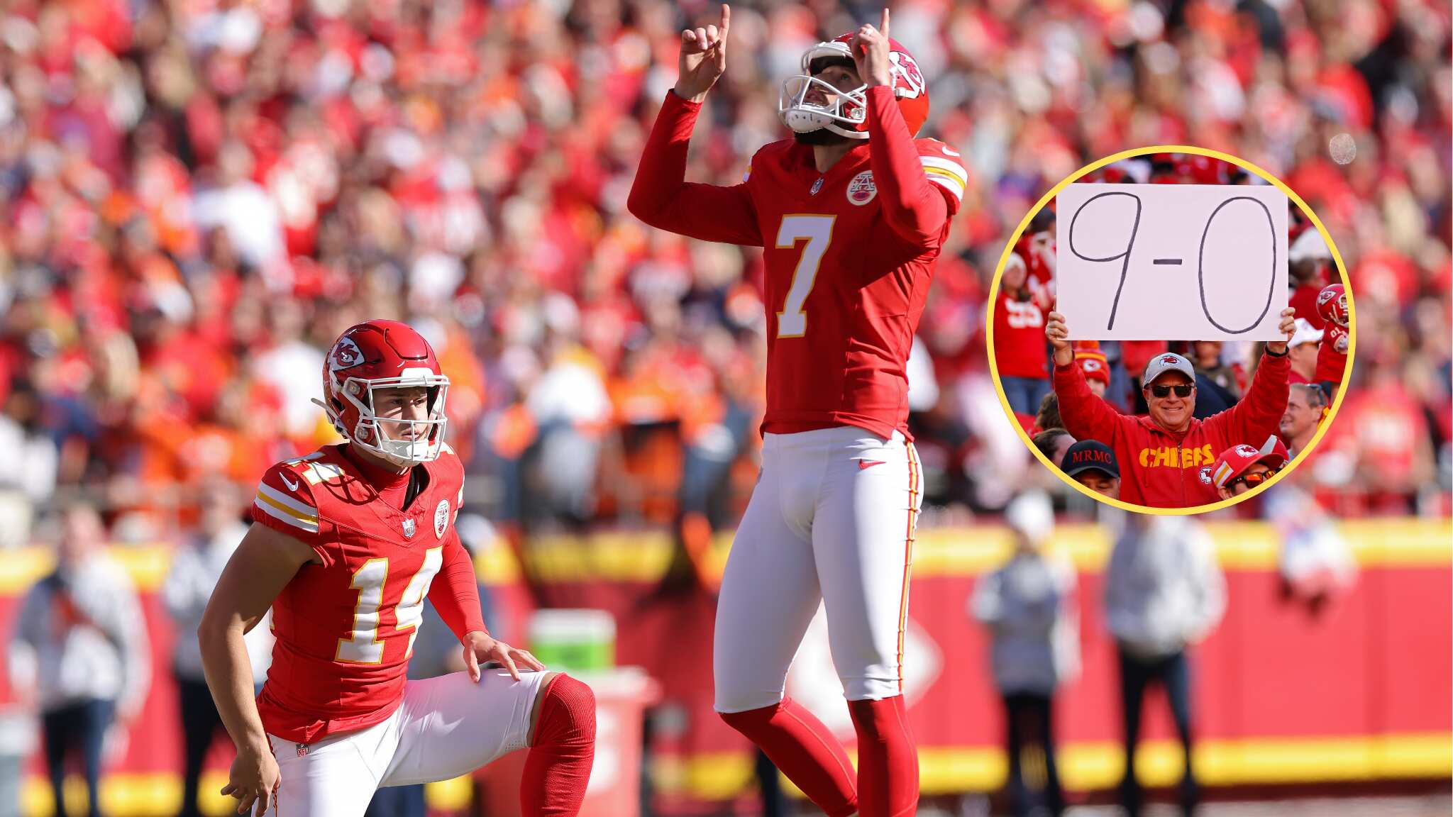 Los jefes son los únicos invictos en la temporada con 9 ganados