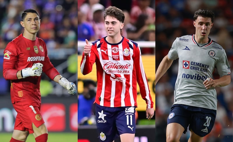 Cruz Azul, Chivas y Toluca