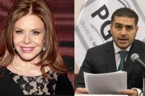 Omar García Harfuch es hijo de la actriz María Sorté