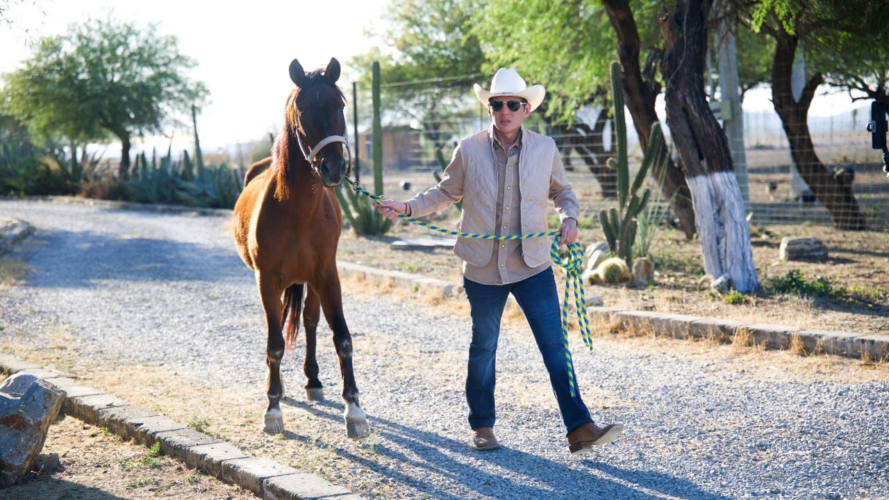 Mike Flores crea santuario para caballos rescatados que busca convertirse en el más grande de Latinoamérica