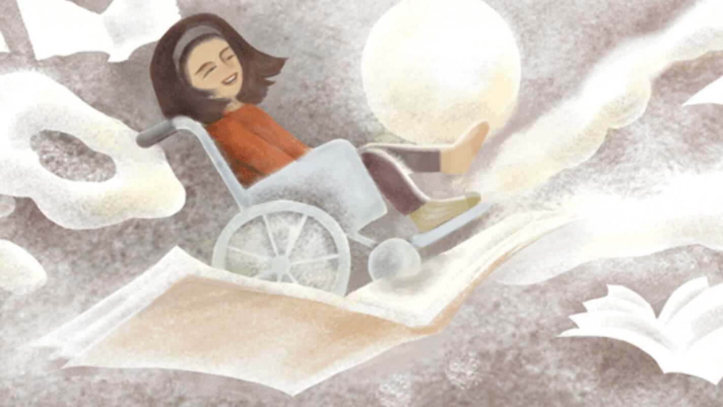 La escritora mexicana escribía con su pie izquierdo. (Especial)