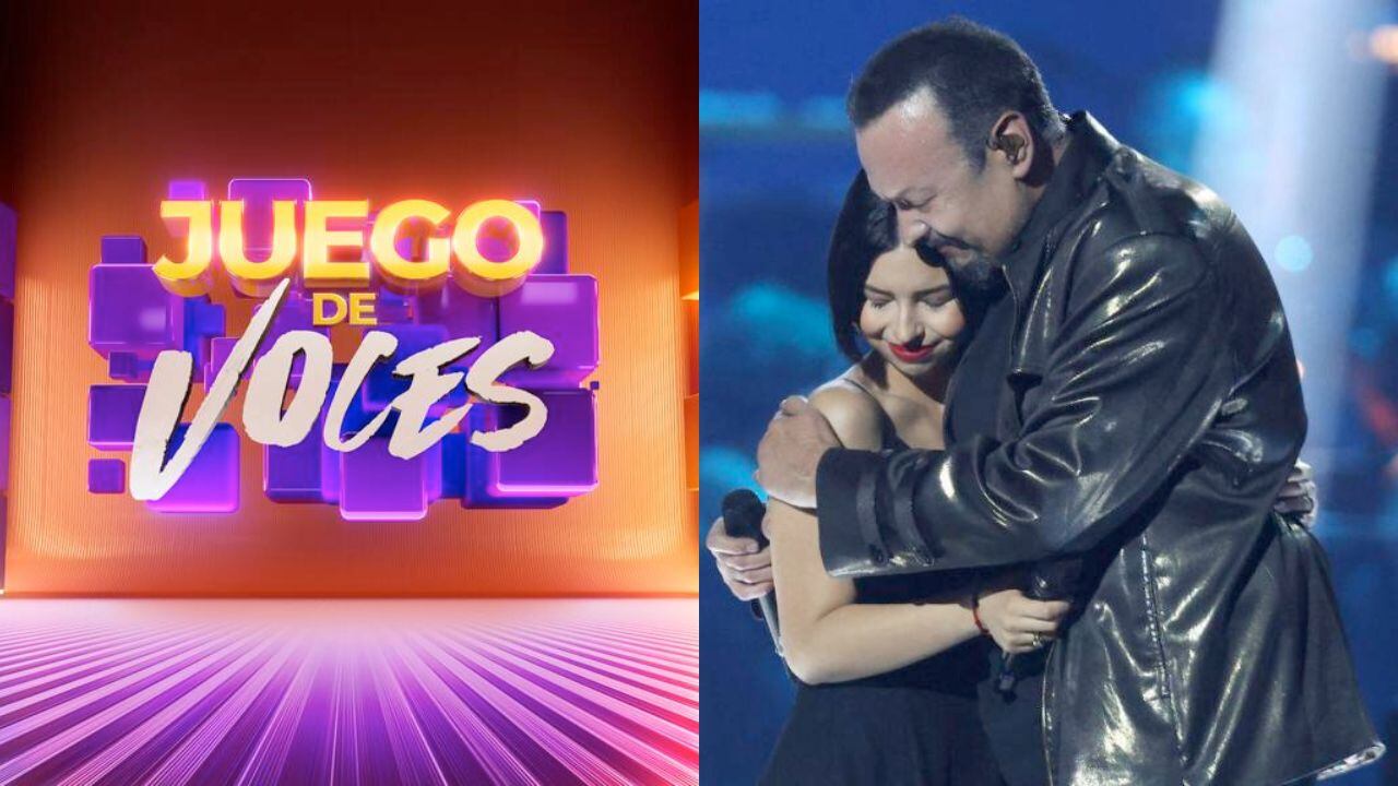 Ángela Aguilar y Pepe Aguilar en Juego de Voces 2025