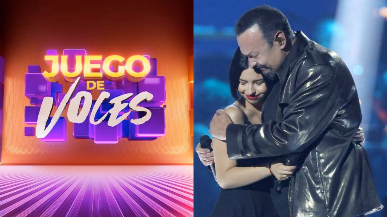 Ángela Aguilar y Pepe Aguilar en Juego de Voces 2025