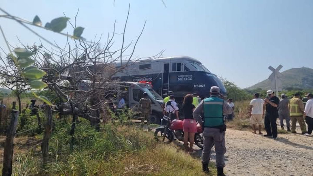 Así fue el descarrilamiento del Tren Interocéanico que arrebató la vida a 13 personas en Oaxaca.