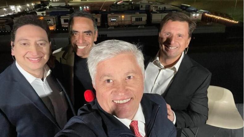 Enrique Garay, John Sutcliffe, Enrique Burak y José Pablo Coello se reunieron para analizar el Super Bowl I Instagram