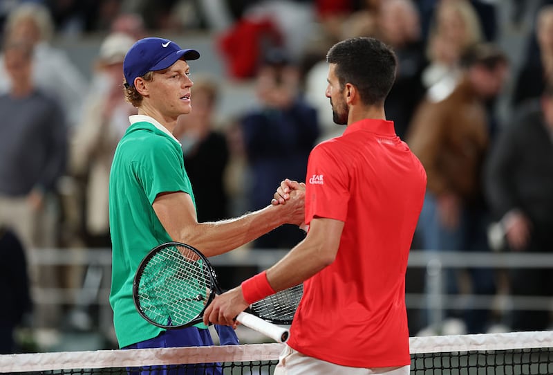 Jannik Sinner - Novak Djokovic
