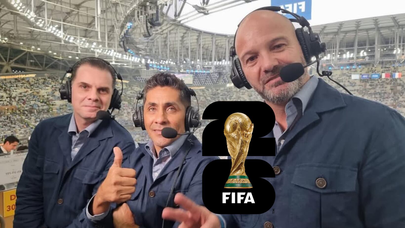 Martinoli, Luis García y Jorge Campos podrían no narrar el Mundial.