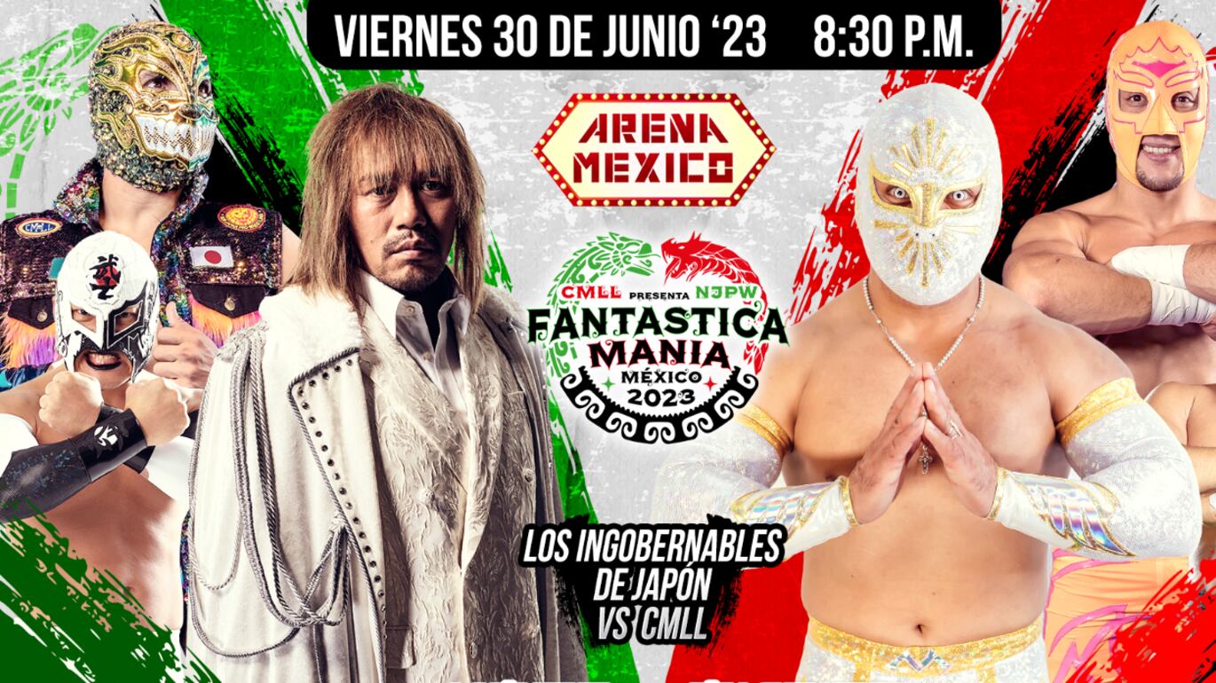 El evento contará con grandes estrellas de NJPW I CMLL