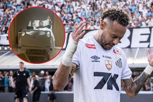 ¿Adiós al Mundial 2026? Neymar se somete a cirugía; revelan su estado de salud