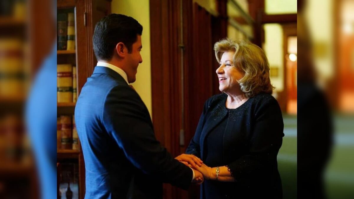 García se reunió con Jane Nelson con habló sobre los proyectos futuros para reforzar las relaciones entre Nuevo León y Texas.