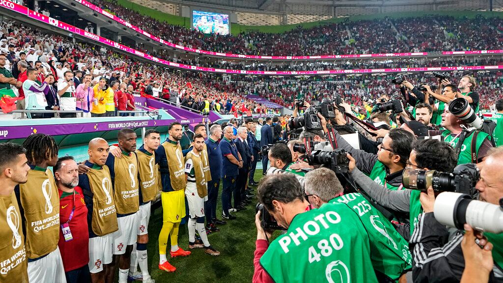 Portugal vs Marruecos: CR7 se roba los reflectores.