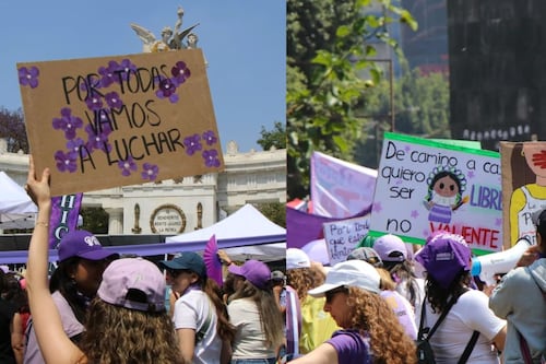 Marcha 8M: Así se vivieron los momentos más destacados del recorrido hacia el Zócalo