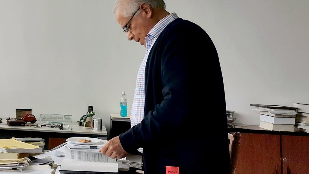 Armando García Estrada es magistrado de la cuarta sala del Tribunal de Justicia Administrativa donde ha sido blanco de múltiples acusaciones y denuncias.