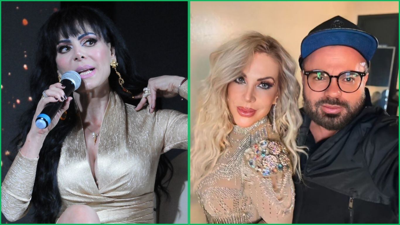 Marco Chacón, Lorena Herrera y Maribel Guardia