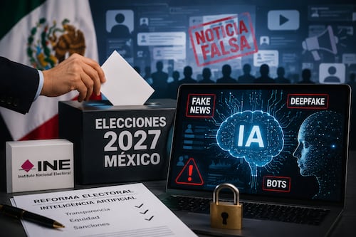 Elecciones 2027: proponen regular inteligencia artificial para frenar deepfakes y bots en campañas