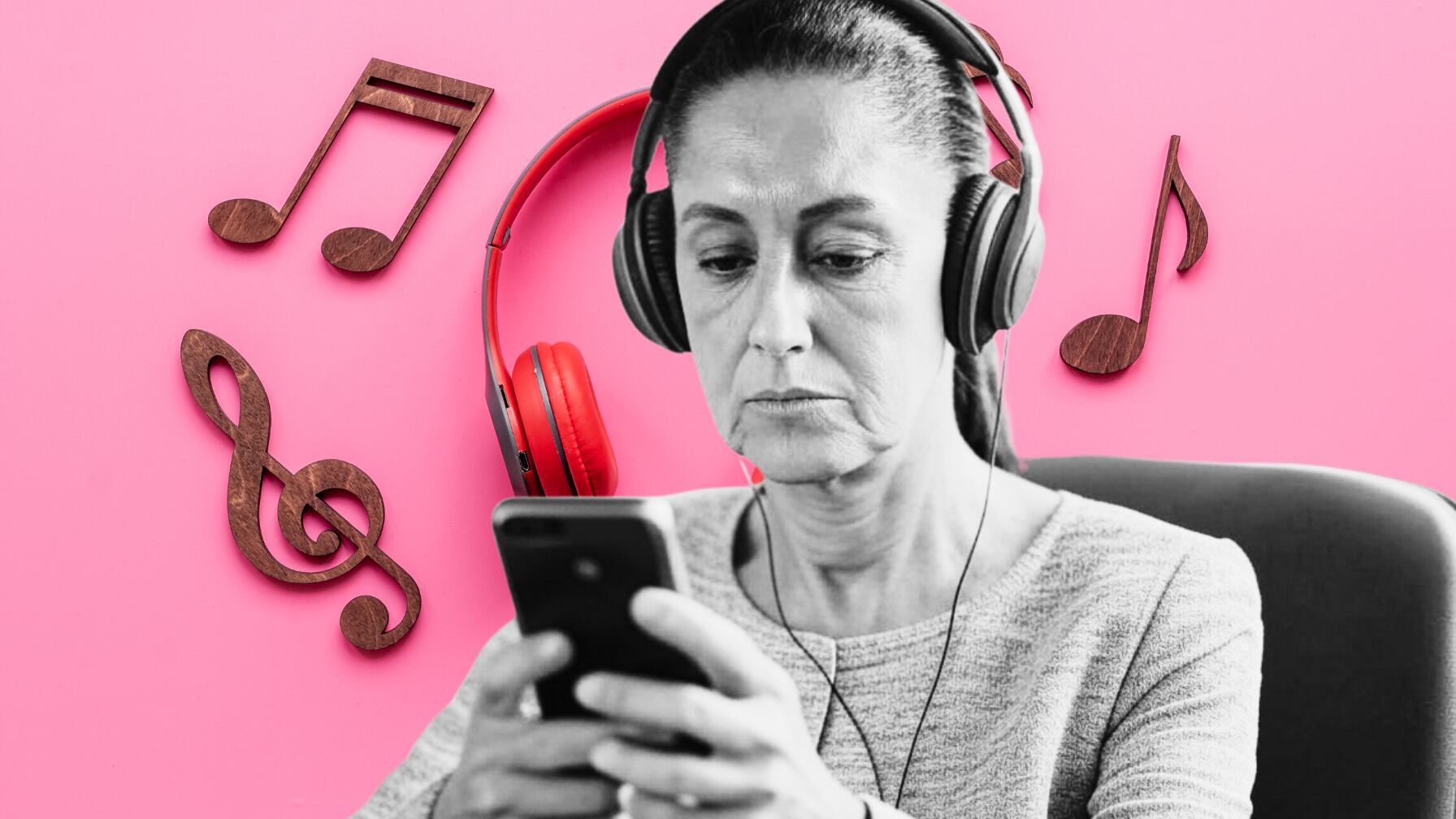 La presidenta habló de sus gustos musicales tras lanzar el concurso México Canta, que promueve música sin glorificación del crimen.