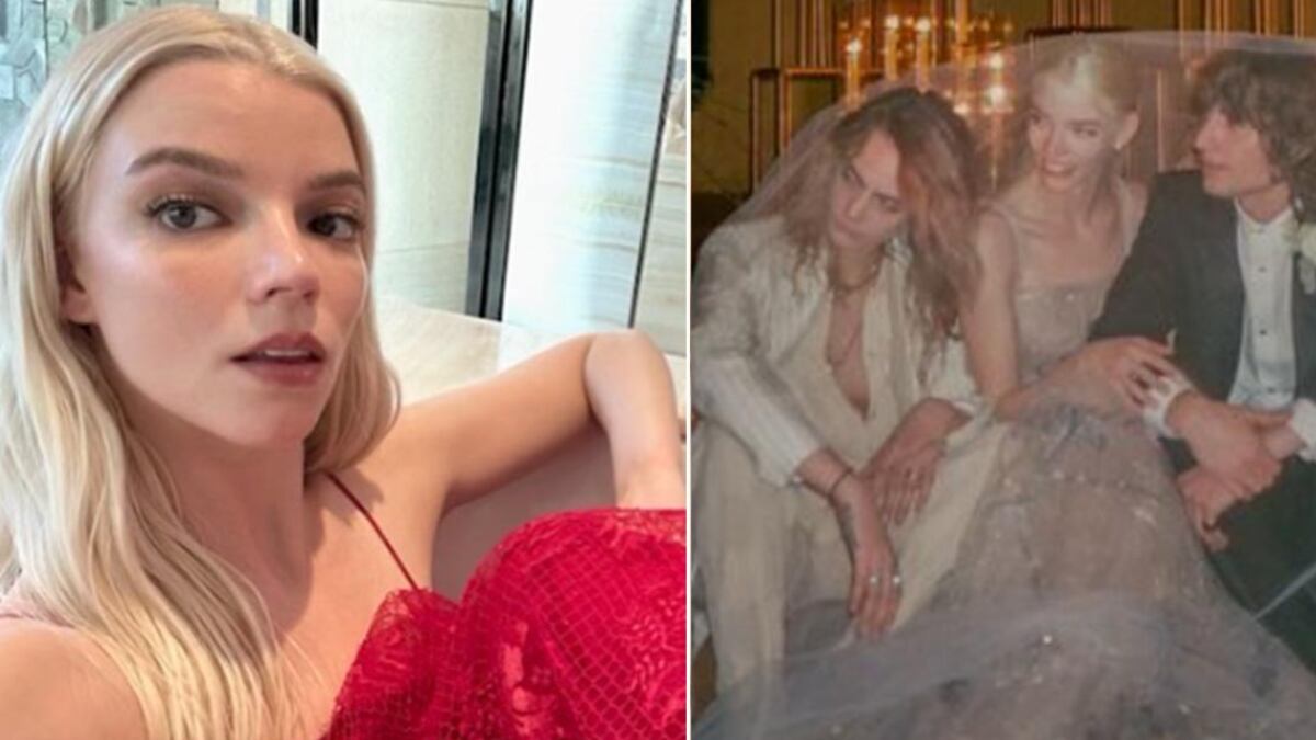 Anya Taylor Joy pastel boda