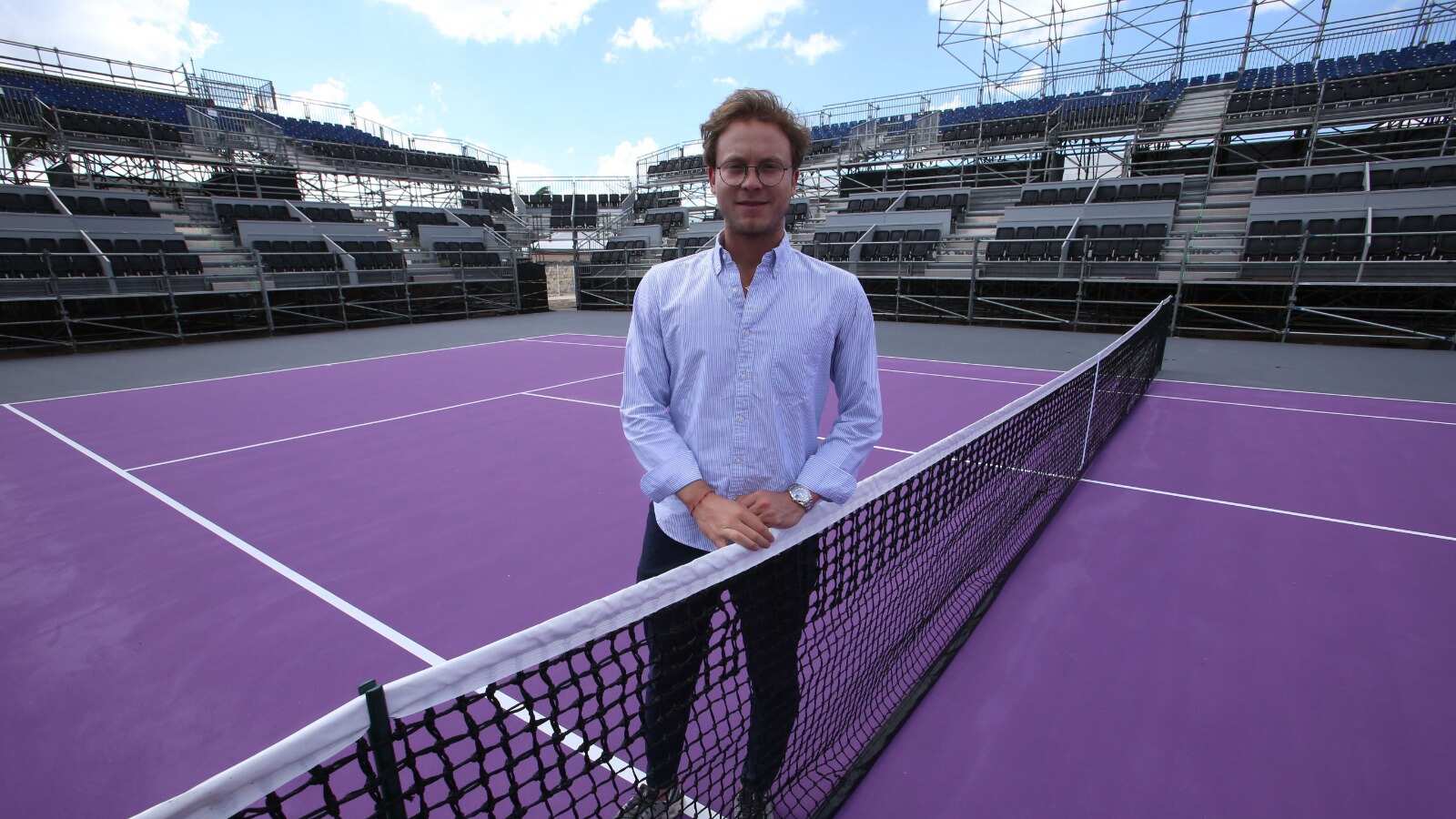 Gustavo Santoscoy, director del Abierto de Mérida.
