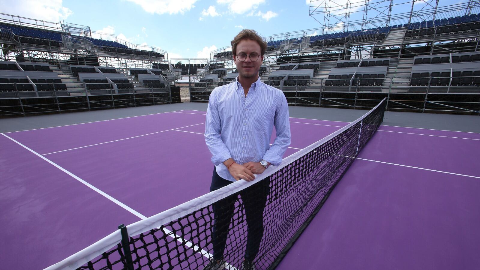 Gustavo Santoscoy, director del Abierto de Mérida.