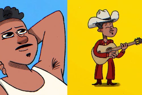 Bruno Mars se convierte en caricatura para promocionar Lo Arriesgo Todo