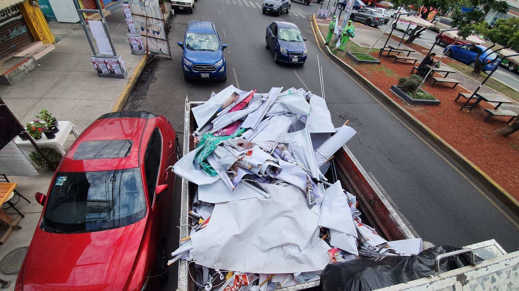 Propaganda electoral.