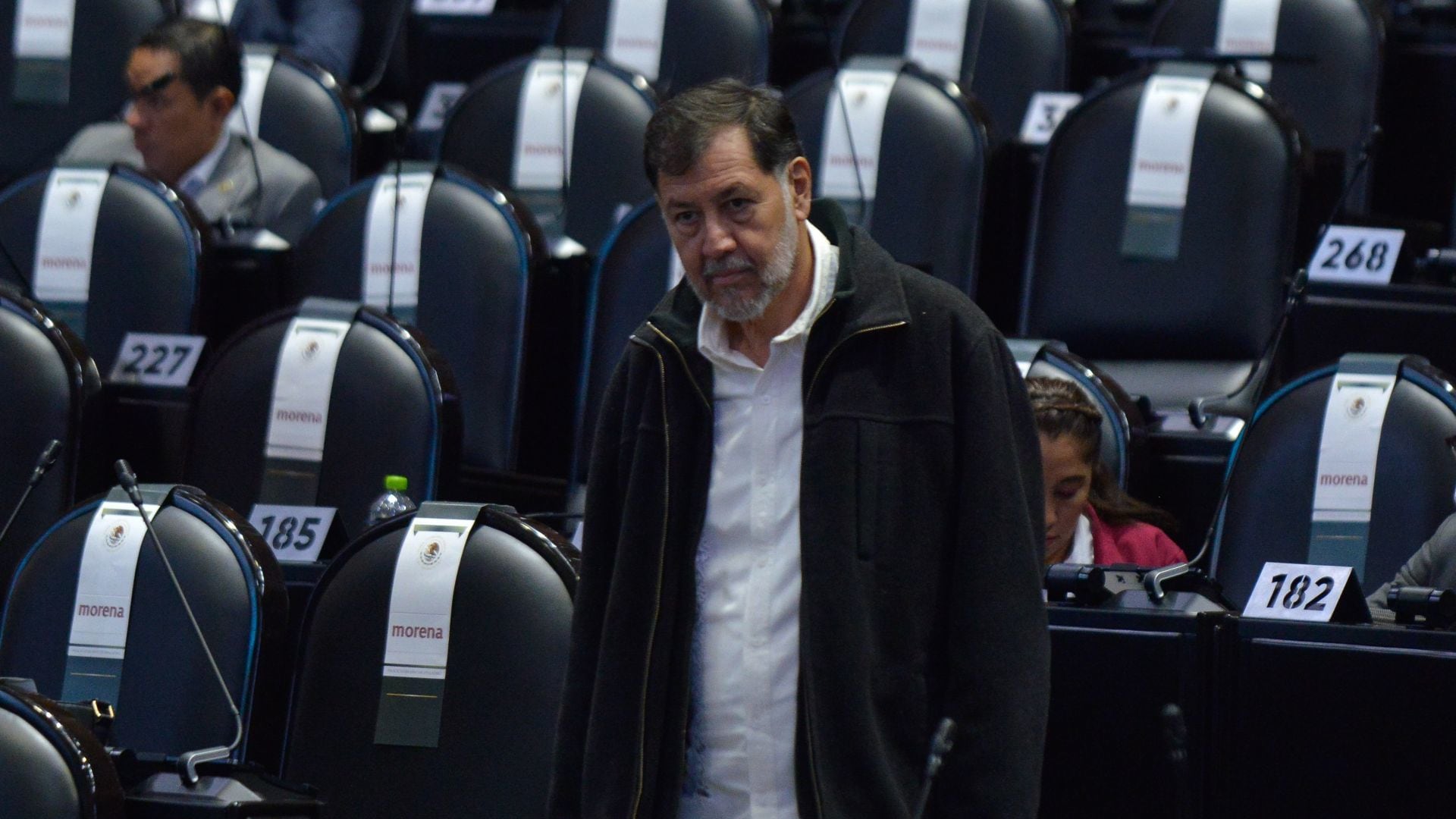 #PolíticaConfidencial Fernández Noroña se queda sin compañero presidente