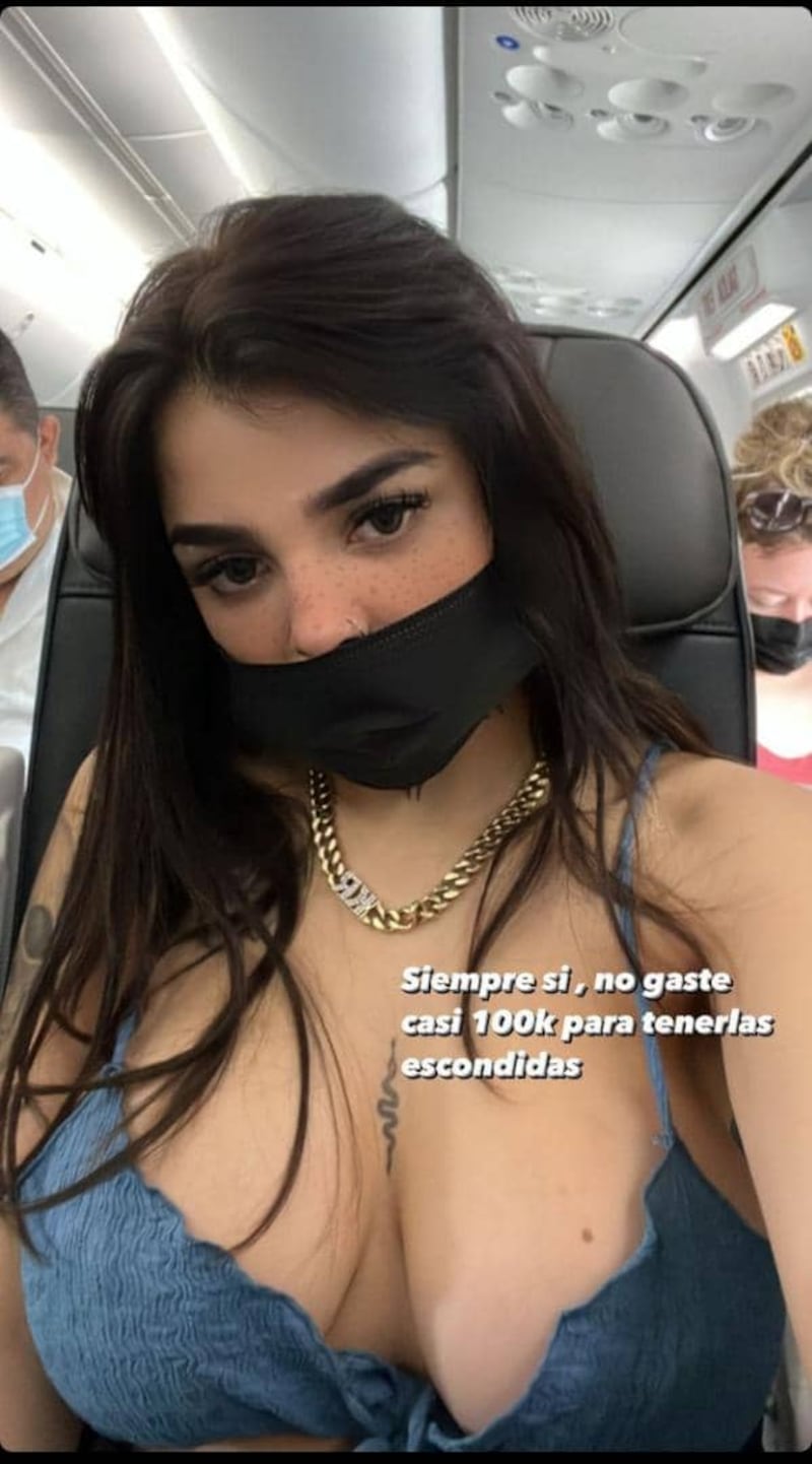 Karely Ruiz presume lo que se gastó en la cirugía plástica para agrandar sus pechos
