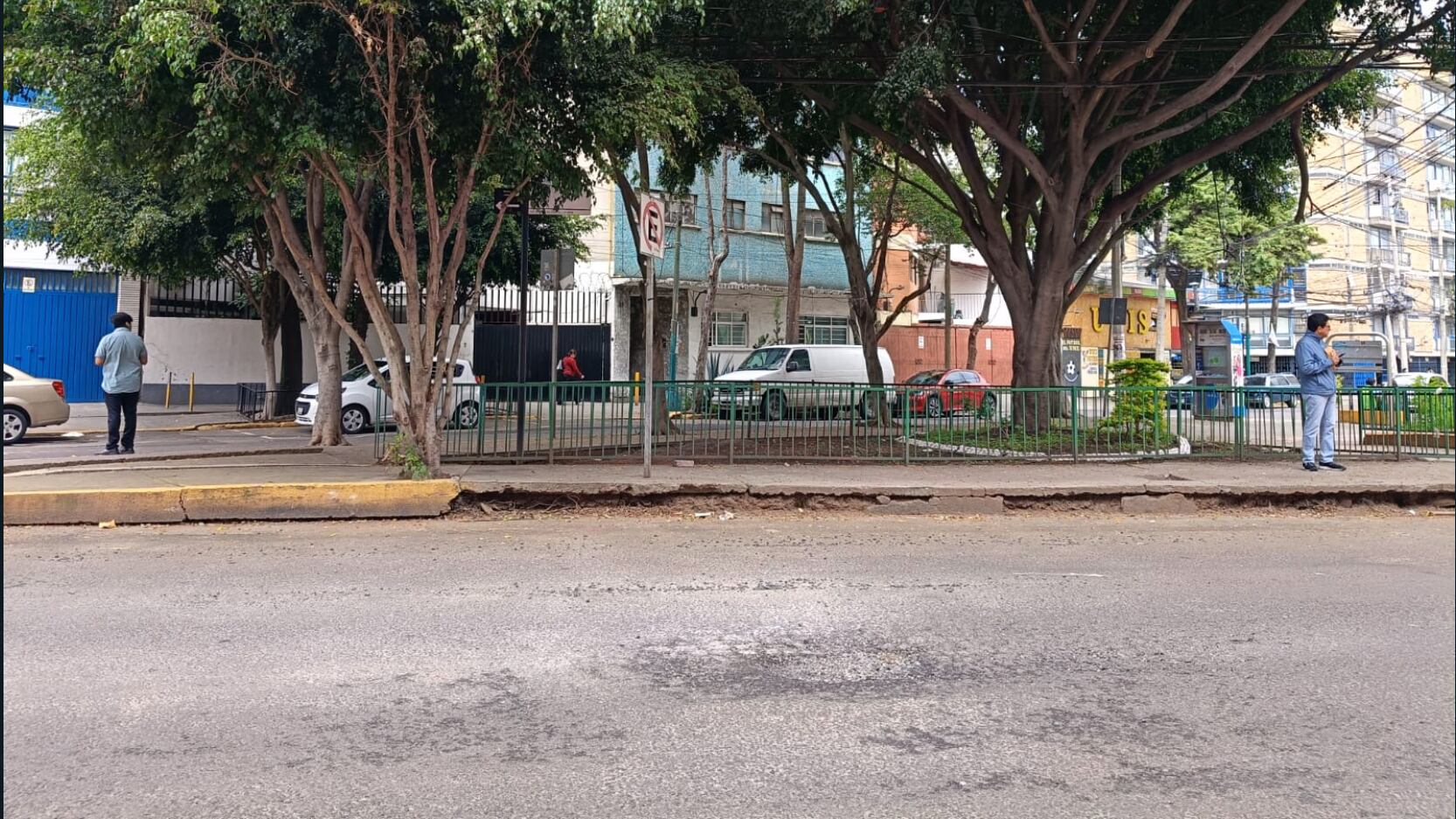 baches en la alcaldía Benito Juárez