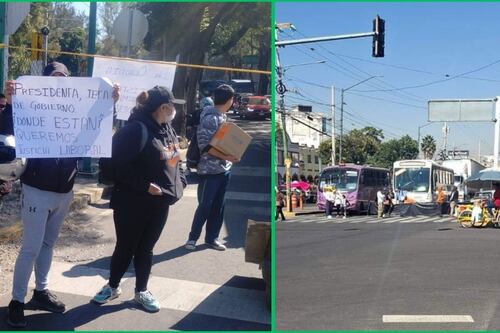 ¿Qué pasa en Xochimilco? Ciudadanos se desquician ante bloqueo de vialidades