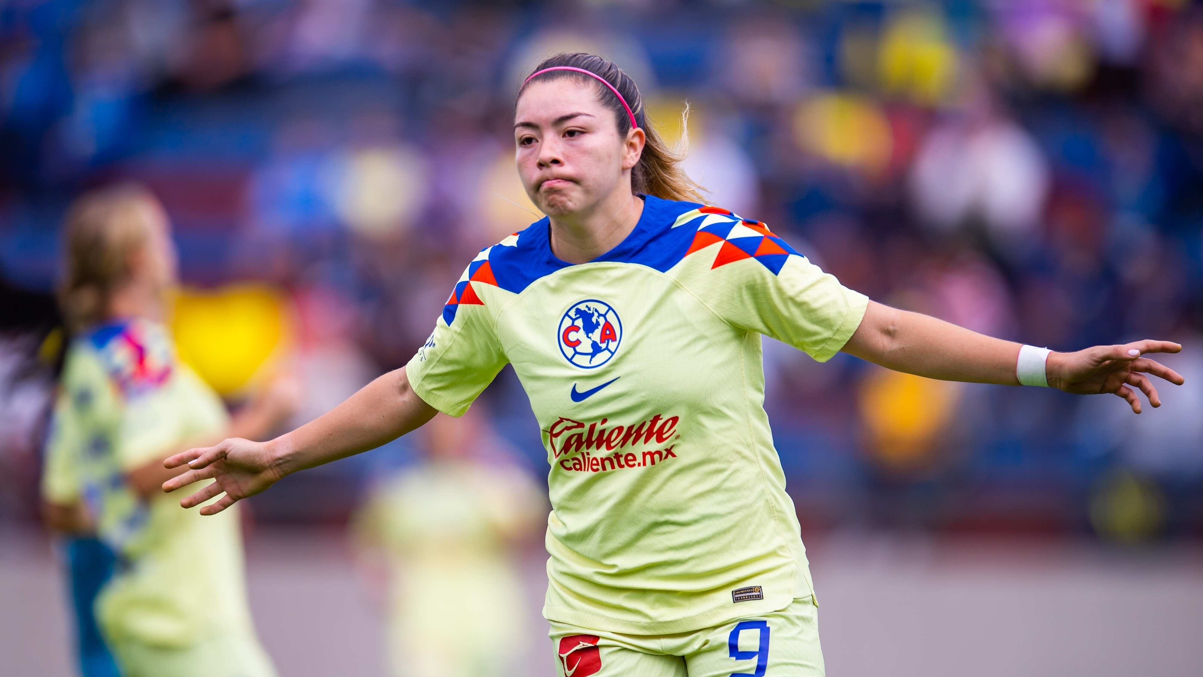 Katty Martínez llegó a 48 goles con la playera del América.