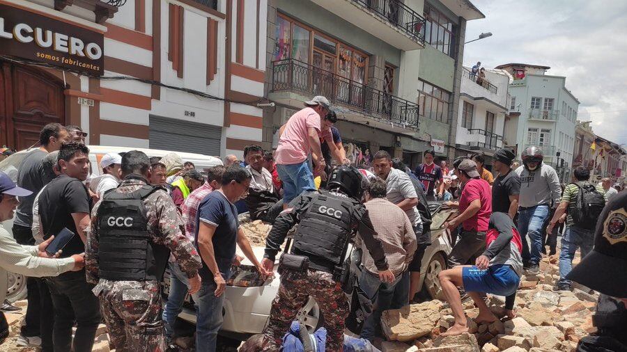 terremoto Cuenca Ecuador