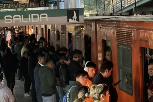 Retiro de trenes provoca marcha lenta en Líneas 3, A y B del Metro de la Ciudad de México