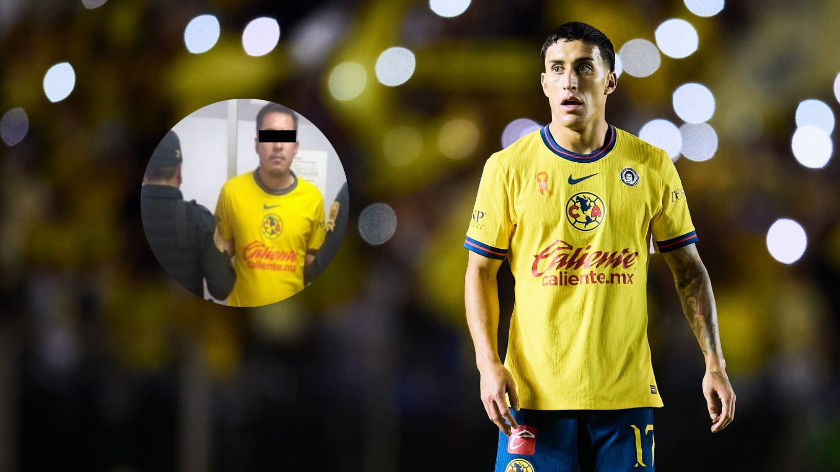 Aficionados del América se perdieron la remontada por robar un auto.