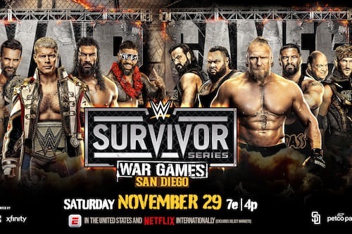 WWE War Games en San Diego: ¿Dónde y a qué hora ver Survivor Series 2025?