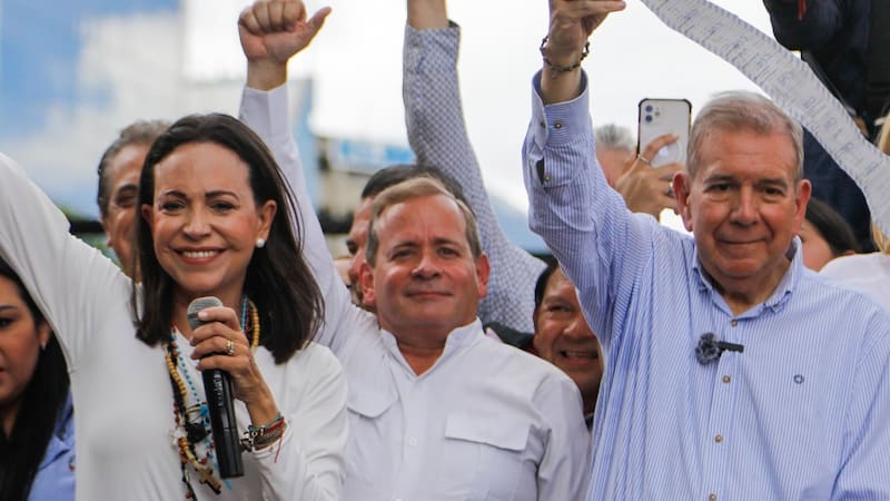 La dirigente opositora calificó el momento como histórico y aseguró que la libertad de Venezuela está cerca