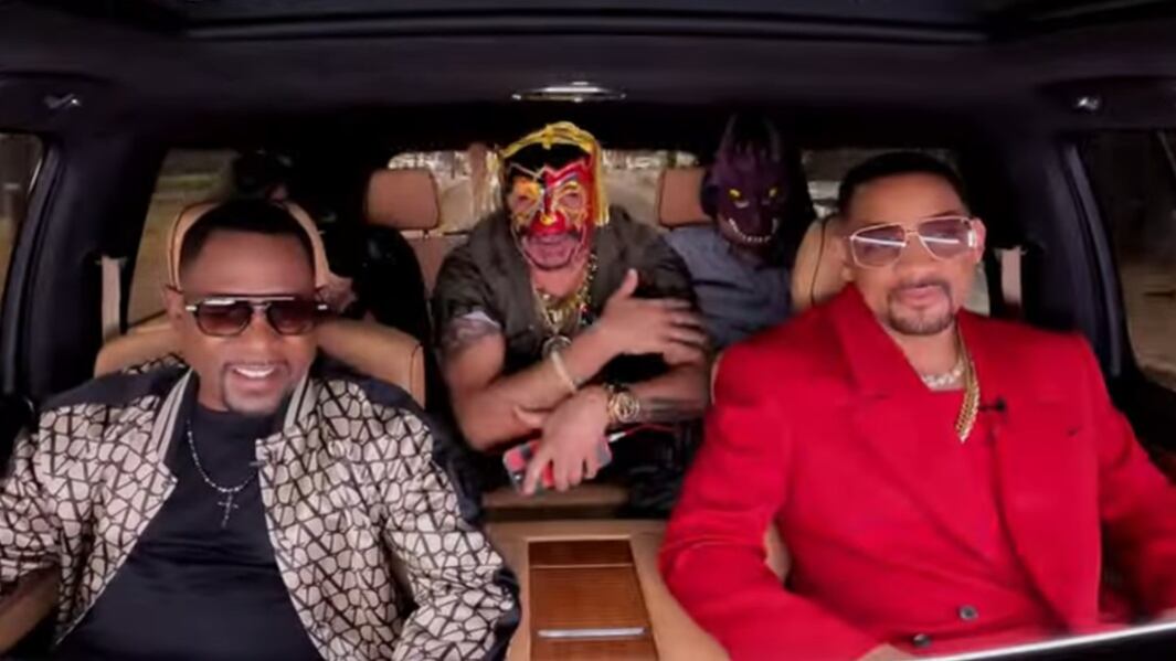 Will Smith con el Escorpión Dorado