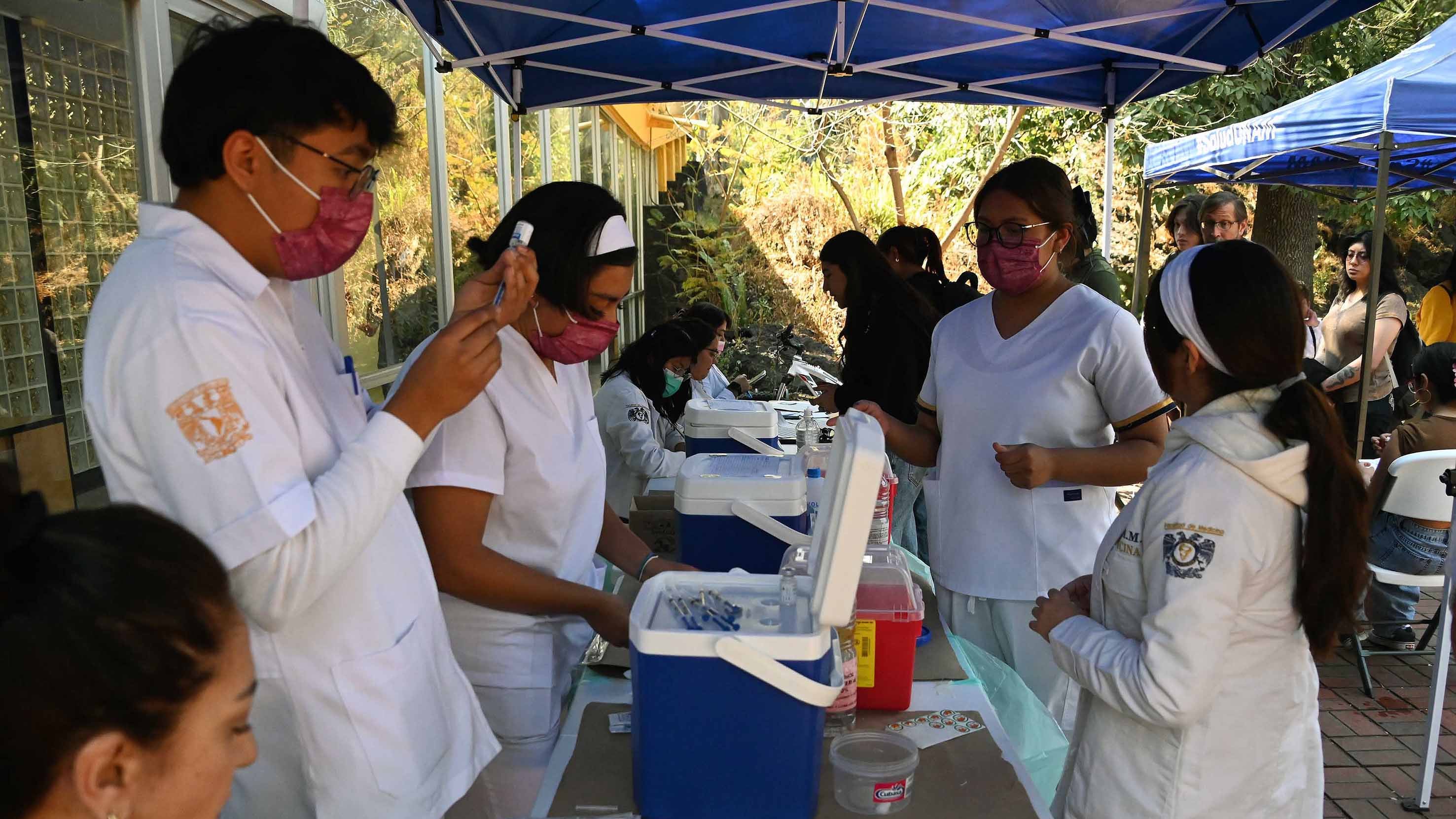 El Mega Centro de Vacunación IMSS-UNAM