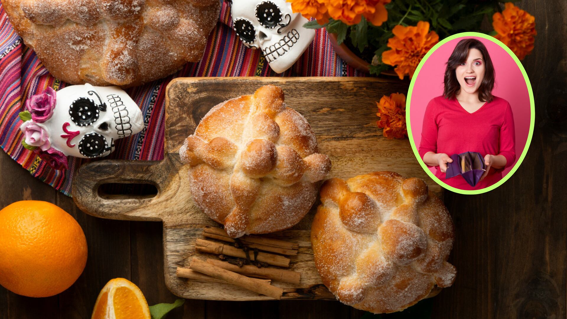 Una familia promedio requiere hasta seis días de salario para cumplir el antojo y organizar una merienda en familia, para conmemorar a los Fieles Difuntos.