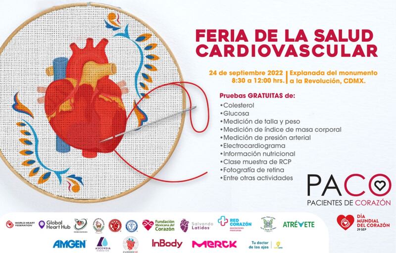 Feria de la Salud Cardiovascular.