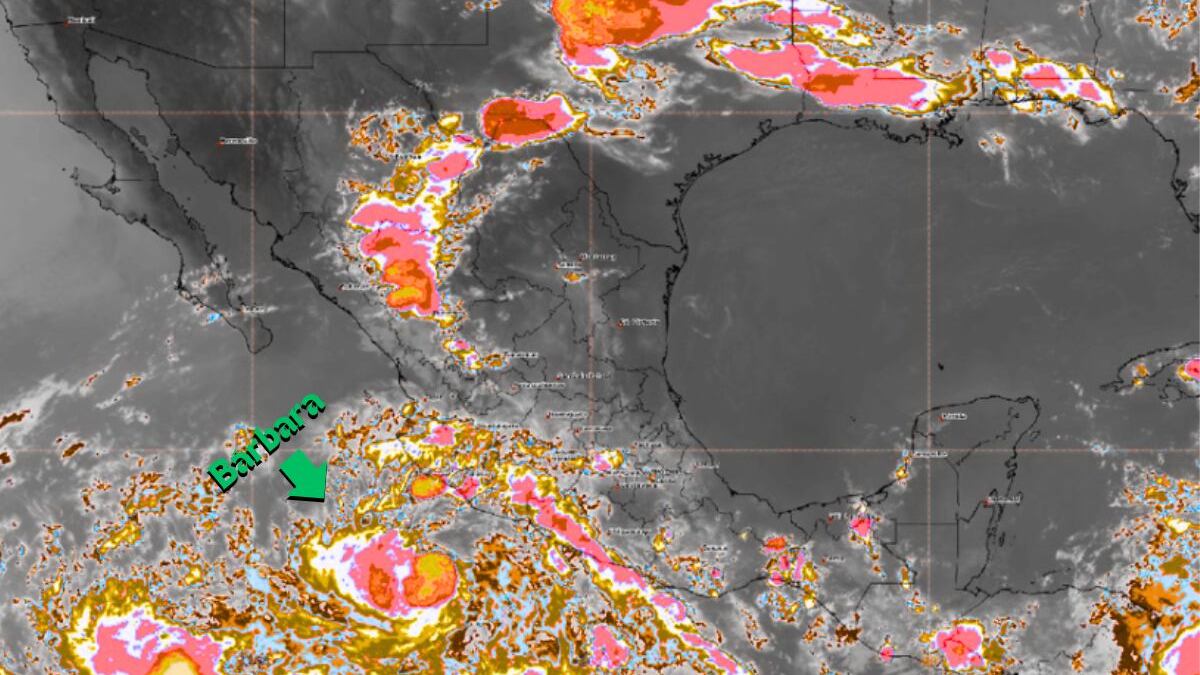 Huracán Bárbara se formará el lunes 9 de junio; amenaza costas mexicanas con lluvias intensas y fuertes vientos