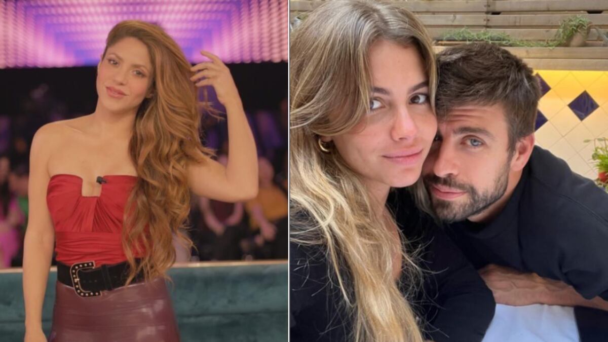 Clara Chía copa look de Shakira.