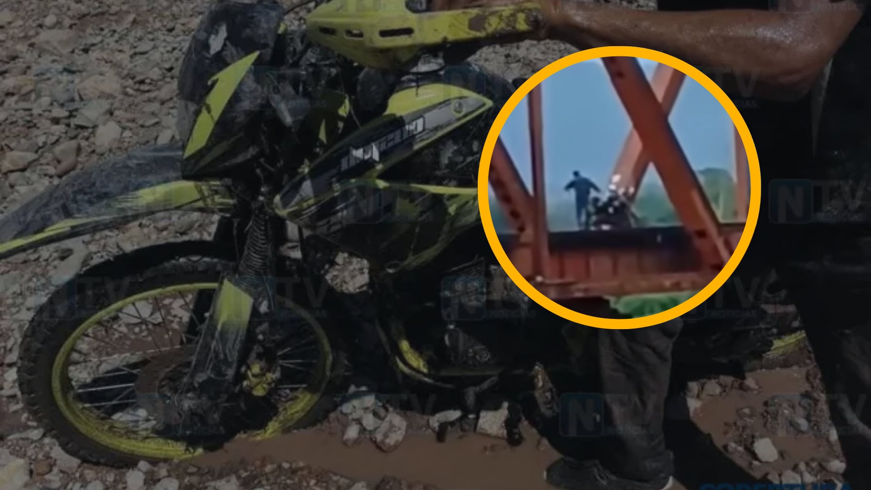 El impresionante video del tren arrollando una moto en Nayarit causa impacto en redes sociales por lo cercano del escape.