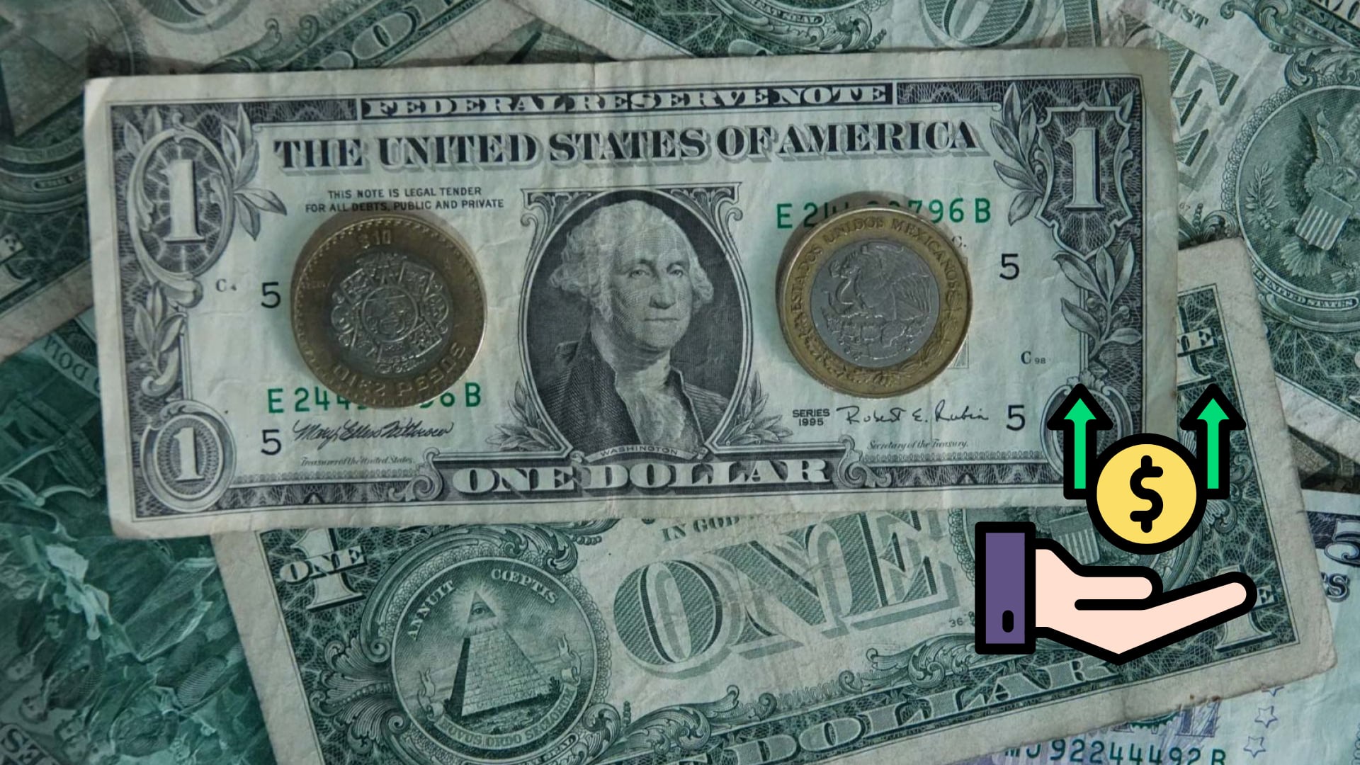 Los bancos y casas de cambio del país venden el dólar libre en un precio máximo de 19.84 pesos por unidad.